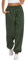 Hotouch Jogginghose Damen Waffle Lang Sporthose Baggy Trainingshose High Waist Sweatpants Modern Warm Jogger Hose Freizeithose Bequeme Laufhosen Armeegrün XL