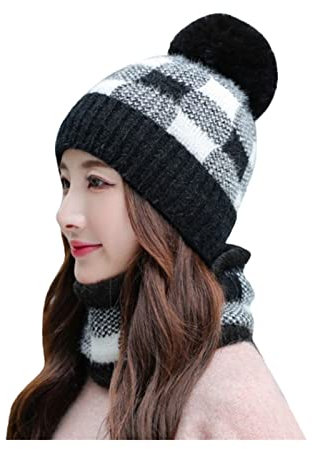 Schlauchschal Herren Cashmere Geschenkideen Halstuch Warm Halsschutz Mütze Erwachsene Beheizbarer Herren Mütze Scarf Cap Mütze Anzug Hals Halstuch Herren, Herren Schal
