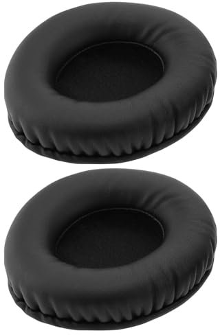 VGOL 1 Pair Black Memory Foam Earpads Cushions Replacement Compatible with Pioneer HDJ-X5 HDJ-X5BT HDJ-X7 and HDJ-X10 Headphones