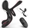 4 in 1 Anello Vibrante per il Pene Sex Toys, Vibratore Anelli Pene Uomini in Erezione con 10 Modalità di Vibrazione, Cock Ring Vibratori Sex Toys Stimolatore Clitorideo Punto G per Coppie
