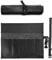 Under NY Sky Genuine Leather Knife Roll Case - 6 Slots - Real Leather Pouch - Portable Bag for Cooking Tools, Utensils, Cutlery Knives, Brushes - Chefs, Kitchen, Travel, Gift (Knife Roll Black)