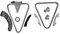 NSGMXT Steuerkettensatz Ersatz für Accent Matrix Tucson i10 i20 i30 Ceed Optima Soul Stonic Venga 243512A000 243702A700