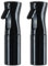 Uervoton Flacons pulvérisateurs continus Ultra Fine Mist Bouteilles d'eau vides Coiffeur Spray Bouteilles Salon Coiffeur Outil de Cheveux Pulvérisateur d'eau 200ML Noir - 2PCS