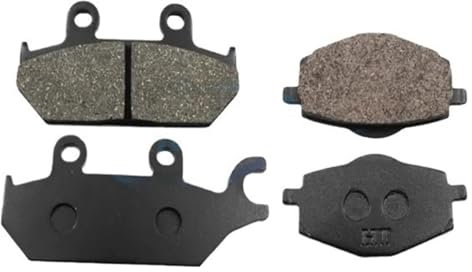 PVPTNTUVLD Bremsbeläge Elektrofahrräder Für Yam&aha XT600 E XT 600 E 1992–2003 XTZ660 XTZ 660 1991–1998 Motorrad Vorne Und Hinten Bremsbeläge(2 Pair)