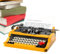 Bloque de construcción de Escritura Retro: Conjunto Creativo con Mini Ladrillos, Kit de Bricolaje para Adultos | Decoración educativa de Juguetes y Escritorio, Idea de Regalo para coleccionistas