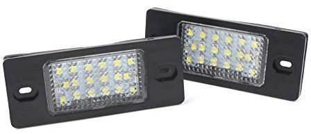 Bacar Auto Auto Licht Nummer Nummernschildbeleuchtung Für 2003-2010, Für 2009-2015, Golf 5 5D Touring, Passat 5D Touring