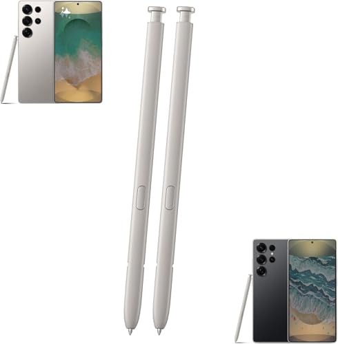 2 Pack Galaxy S25 Ultra S Pen di ricambio per Samsung S25 Ultra Penna Digitale, Stilo Galaxy S25 Ultra compatibile con Samsung Galaxy S25 Ultra(Senza Bluetooth),Colore:Grigio