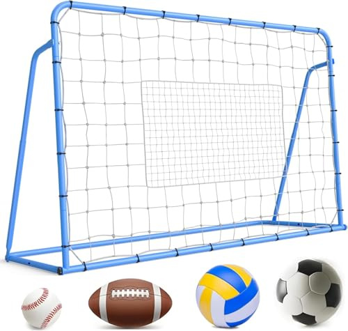GarveeLife Baseball Rebounder Netz, Verstellbarer Winkel, Sports Baseball Rebounder mit Ziel, Wurf- und Fielding-Trainingsgerät Für Softball, Fußball, Volleyball