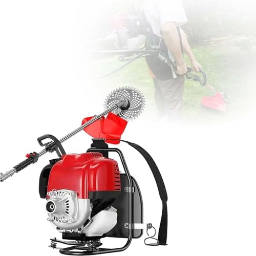 Multifunktionale Rücken-4-Takt Heckenschere Und Freischneider Kombi, 35.8CC Benzinmotor Für Professionelle Landschaftspflege, Gartenarbeit, Jäten Mit Präzisionsschnitt