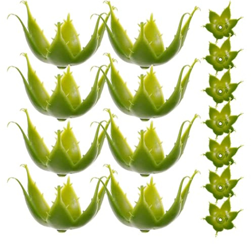 Beavorty Calices de Roses Artificielles Lot 60 Pièces Supports Plastique pour Compositions DIY Décoration Mariages et Intérieur
