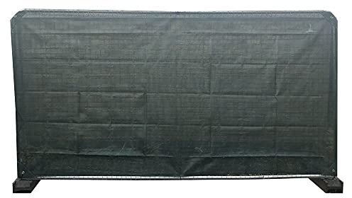 Bauzaunnetz Bauzaun sichtschutznetz für Bauzaun 1,80m x 3,45m grün