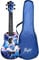 Flight Music Ukuleles TUS40 ABS-Reise-Ukulele – Graffiti (mit Tasche), ALMTUS40GRAF