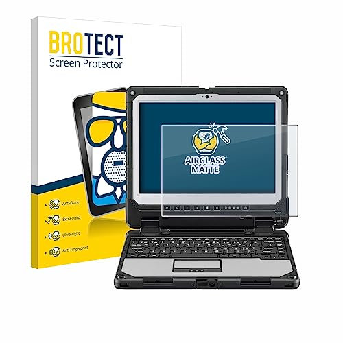 BROTECT Entspiegelungs Schutzglas für Panasonic Toughbook CF-33 Schutzfolie Panzer Folie Glas Matt [Extrem Kratzfest 9H, Anti-Reflex]