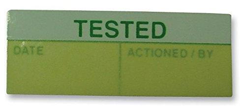 Teilweise laminierte Etiketten getestet, Etikettenfarbe weiß, Etikettenhöhe 15 mm, Etikettenlegende getestet, Etikettenmaterial Vinyl, Etikettentyp selbstklebend, Etikettenbreite 40 mm, Packungsmenge