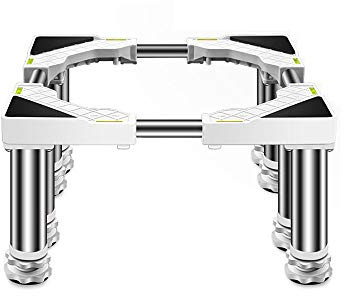 Anti-Noise Washing Machine Base Machine Base Stand Refrigerator Holder Bracket 17.71-25.59in Adjustable Washing Stand for Tumble Dryers Cookers Fridges Freezers (4/8/12feet)(8 feet29-32cm)