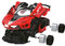 MONDO RC Kit Ferrari FXXK Evo, velocità 8 Km/h, Scala 1:18, Colore Rosso, 63691