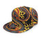 Oaieltj Unisex Baseball Cap Herren Damen Einstellbare Snapback Trucker Hat Mode Hip-Hop Baseball Cap, Burning Flaming Fire Chinesischer Drache Schwarz, One size