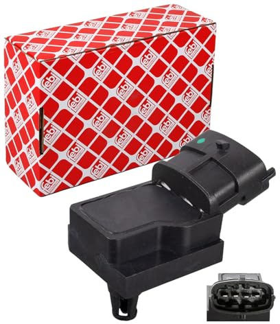 FEBI BILSTEIN Sensor, Saugrohrdruck | Kompatibel mit: RENAULT CLIO II, CLIO III, GRAND SCÉNIC II, MASTER II Bus, MASTER II Kasten, MASTER II Pritsche/Fahrgestell