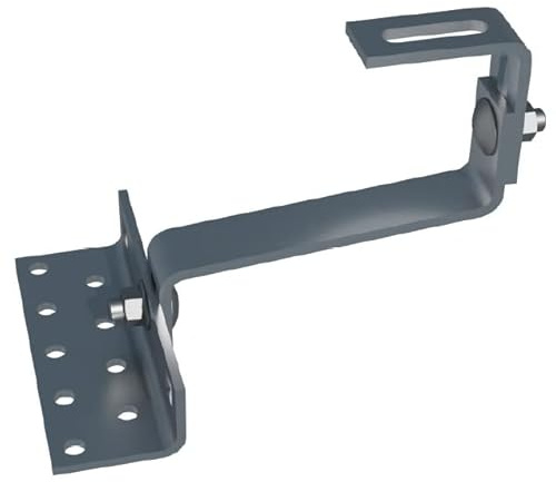 A2 Edelstahl Dachhaken | 25 Stück | 130mm Stütze | 3-fach verstellbar | 4 Größen | Photovoltaik- und Solaranlagen | Halterung | Befestigung Solar Module