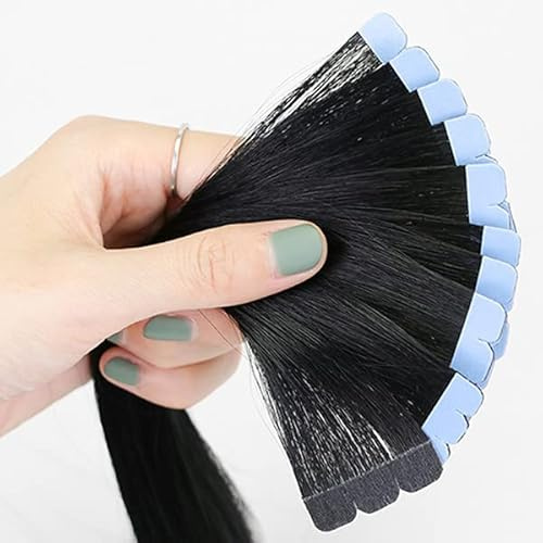 RemeeHi Mini-Haarverlängerung zum Einkleben, 100 % Remy-Echthaar, 30,5 cm, Nr. 60