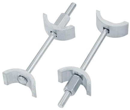 Arbeitsplattenverbinder 65x35mm / 100x35mm / 150x35mm Tischplattenverbinder verzinkt Platten Verbinder für Arbeitsplatte Küchenplatte Möbelplattenverbinder Plattenverbinder (2 Stück, 65x35mm)