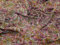 Kleiderstoff, Paisleymuster, Viskose, Meterware, Rose