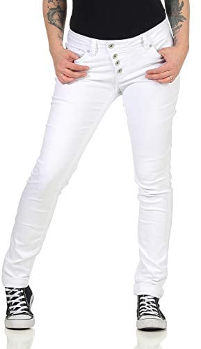 Buena Vista Jeans Hosen Damen - Malibu - Stretch Twill - Black - schwarz - Gr.