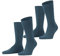 ESPRIT Herren Socken Basic Uni Multipack M So Baumwolle einfarbig 2 Paar, Grün Peacock 6382, 39-42