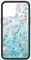 Wildflower Gallery Girlie Blue Hülle, kompatibel mit Apple iPhone 12 Pro Max, Blau, Rosa, Ranken, floral, trendig, schützender schwarzer Stoßfänger, 1,2 m Falltest-zertifiziert, kleines Unternehmen im
