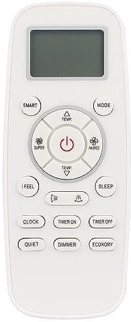 ALLIMITY Reemplazo de Mando a Distancia Aire Acondicionado adaptar por Hisense Air Conditioner AC A/C DG11L1-01 DG11L1-03 DG11L1-04 DG11L1-12 DG11L1 01 03 04 12