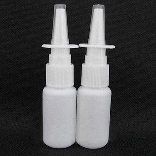 YXRRVING 2 botellas de spray recargables de 10 ml para viaje, de plástico, para perfume, atomizador nasal, atomizador de nariz, pequeño spray