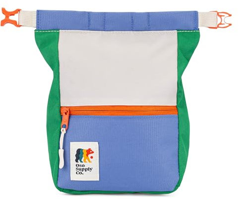 Oso Supply Co - Großer Roll-Down-Boulder-Kreideeimer (grün/blau/orange)