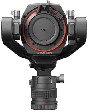 DJI Cámara con estabilizador Zenmuse X9-8K, 8K/60 fps,4K/120 fps de fotograma completo,ISO dual nativo 800/4000,filtros ND físicos de 9 pasos integrados,montura de objetivo intercambiable DL/E/L/PL/M