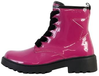 GEOX JUNIOR J CASEY GIRL BIKER/AMPHIBIANS BOOTS CYCLAMEN 30_EU