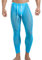 AIEOE Herren Leggings Transparent Netz Hose Weich Stretch Jogginghose Muskel Sport Unterhosen Mesh Durchsichtig Unterwäsche Hose Lang Eng - M