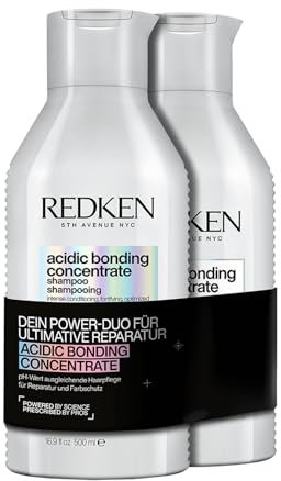 Redken XL Pflegeset für Schutz vor Farbverlust, Konzentrierte All-In-One Formel, Für mehr Glanz und Geschmeidigkeit, Acidic Bonding Concentrate Shampoo 500 ml & Conditioner 500 ml