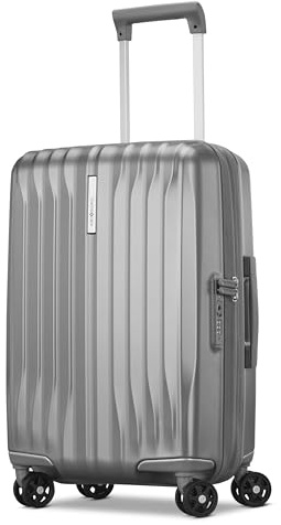 Samsonite Uplift Hardside Koffer, 56 cm, 2.3 kg, 4 Federräder, erweiterbar, leicht, Polycarbonat (PC), einfarbig, für Erwachsene