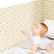 Wandkissen Wandpaneele Wandpolster Gepolstert,Selbstklebend,Wandschutz Bett,Kantenschutz Antikollision für Kinder,für Bett Kopfteil Wandschutz,Weiß,20cmx200cm
