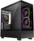 CiT Solar Mid-Tower Gaming PC Case – Dual Tempered Glass Micro ATX PC Case with 3 x 120mm Infinity ARGB Fans and 6-Port PWM Fan Hub included, 360mm AIO Support, USB 3.0, USB 2.0, HD Audio/Mic | Black