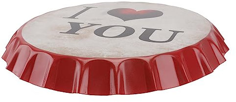 HEMOTON Metallwandkunst Für Schlafzimmer Retro-ornament Aus Eisenblechmalerei Wandanhänger Für Innenbereich Hängende Wanddekoration Und Kreativ