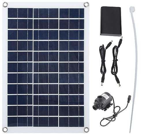 Pompa autoadescante 12V per lavaggio impianto riscaldamento – Efficienza solare, basso rumore, ideale per giardino e fontane - Ecologica e facile da installare