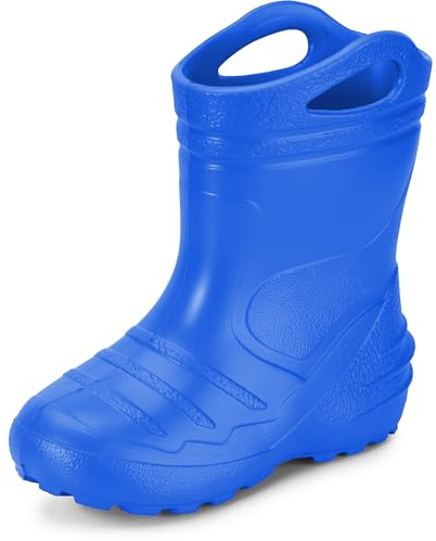 Ladeheid Gummistiefel Kinder federleichte Eva Regenstiefel für Mädchen und Jungen Thermo Gummistiefel gefüttert KL051