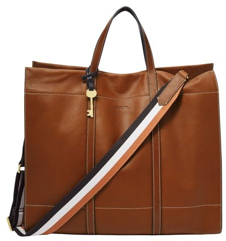 Fossil Damen Wildleder Shopper Tasche, 30,8 cm (L) x 12,1 cm (L) x 26,4 cm (H)