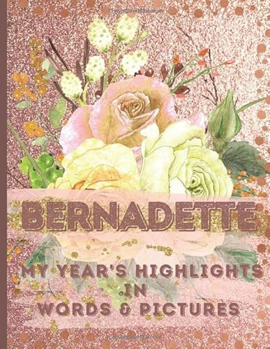 Bernadette: Record Your Year's Peak Moments Using This Beautiful Rose Gold Journal to Create a Lasting Keepsake
