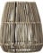 PR Home of Scandinavia Lampenschirm Rattan für Außen grau beige Saigon 18cm für E27 Pendelaufhang