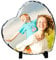 MEGAUK Schieferplatte mit Foto Bedrucken Lassen - Personalisiert Fotodruck Schiefer mit Ständer - Bedruckte Schiefertafel mit Bild Wunsch-Foto Fotogeschenk Selbst Gestalten
