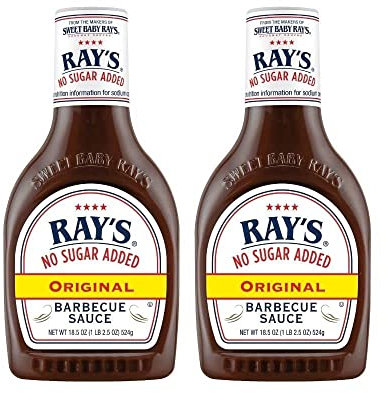 Sweet Baby Ray's Sauce barbecue originale sans sucre ajouté (524,5 g (lot de 2))