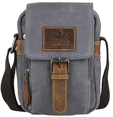 Greenburry Vintage Hemp Umhängetasche 14 cm