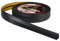 ProfiPVC Battiscopa Morbido PVC 18x18mm - 20 metro, Nastro Sigillante Autoadesivo per Cucina e Bagno, Elastico e Divisibile, con Striscia Spezzata, Montaggio Facile, Nero