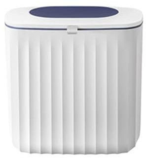 Kompost Bin Kök / Skräp La poubelle de salle de bain peut ménage monté sur un couvercle de rangement de rangement de rangement de toilette Panier de papier toilette Écart ultra-narrow poubelle peut gl